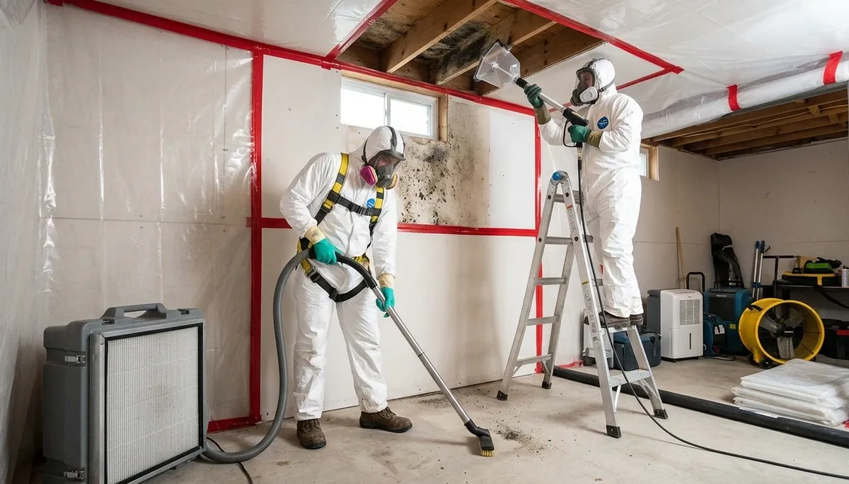 Water damage and mold removal service in Olathe, KS for homes with moisture damage