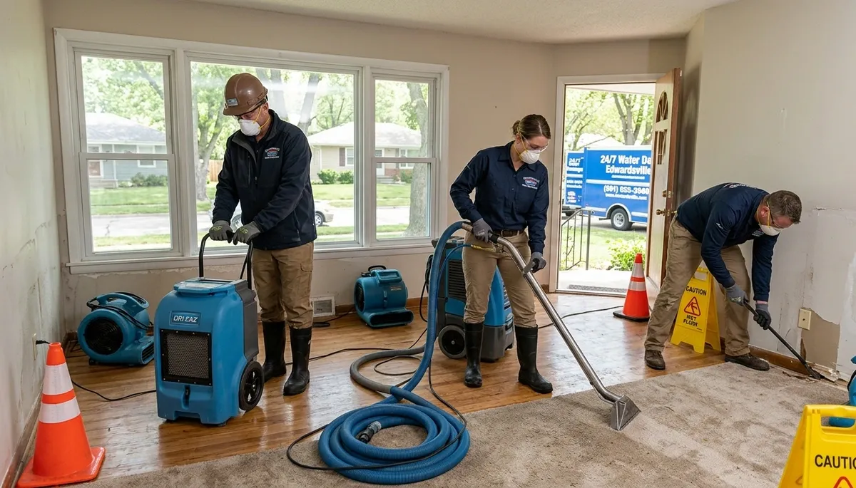 Water Damage Edwardsville Ks Image 1
