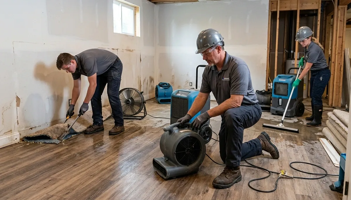 Water Damage Leawood Ks Image 1