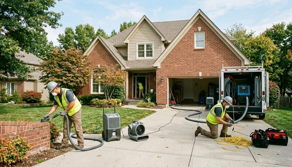 Water Damage Leawood Ks Image 2
