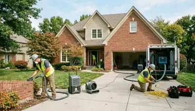 Water damage restoration service in Olathe, KS for homes and businesses